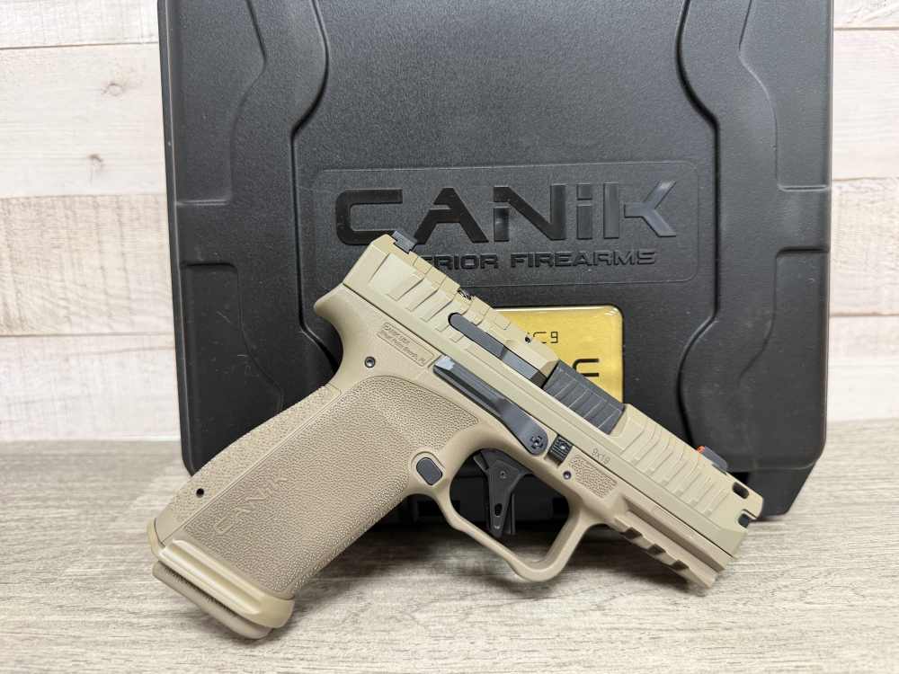 CANIK METE MC9 PRIME 9MM FLAT DARK EARTH FDE COMP HG8328D-N BRAND NEW-img-4