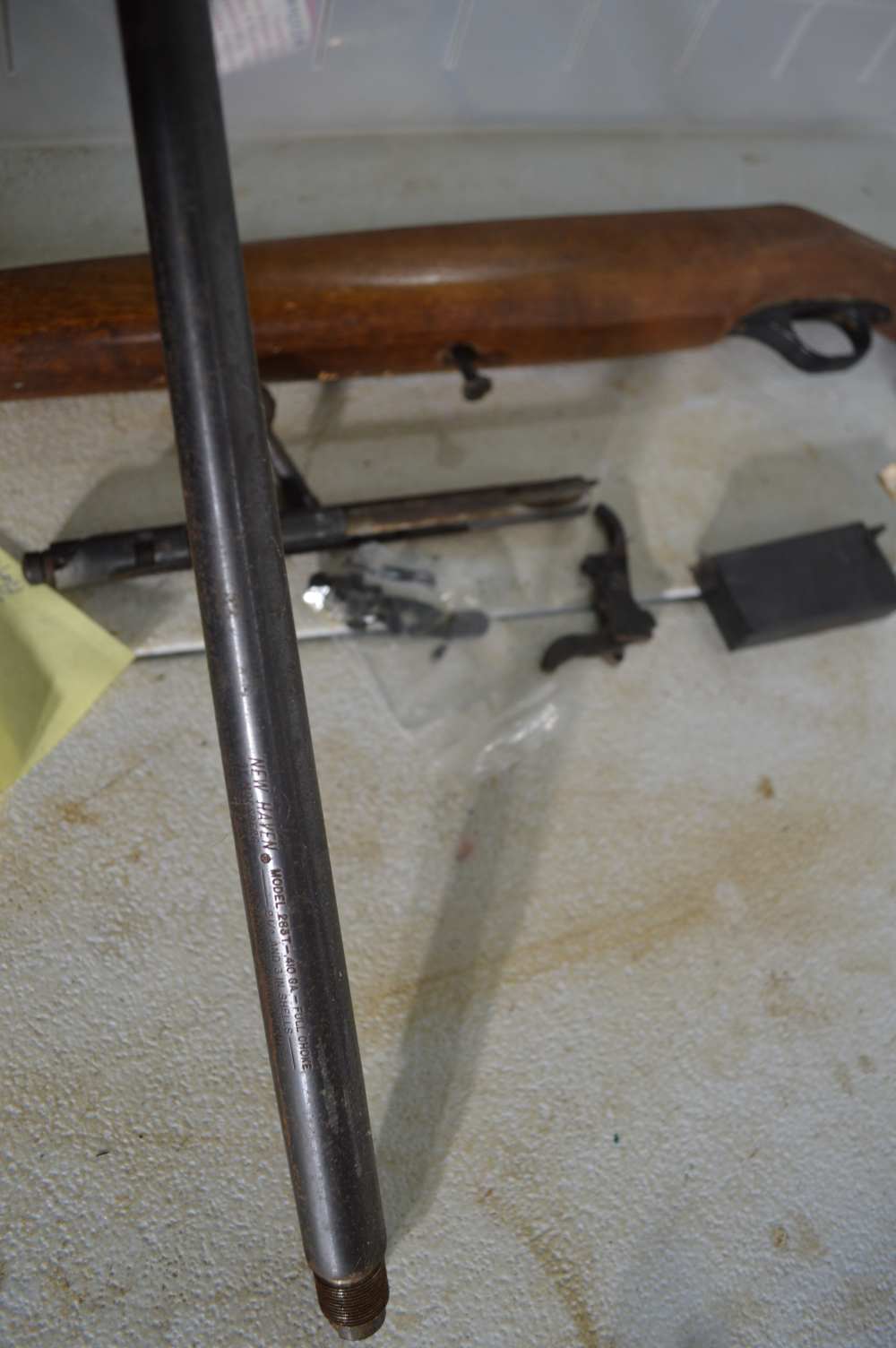 Mossberg 283T,  .410 ga, bolt action, 24"  barrel, Parts Kit, NO RECEIVER, -img-1