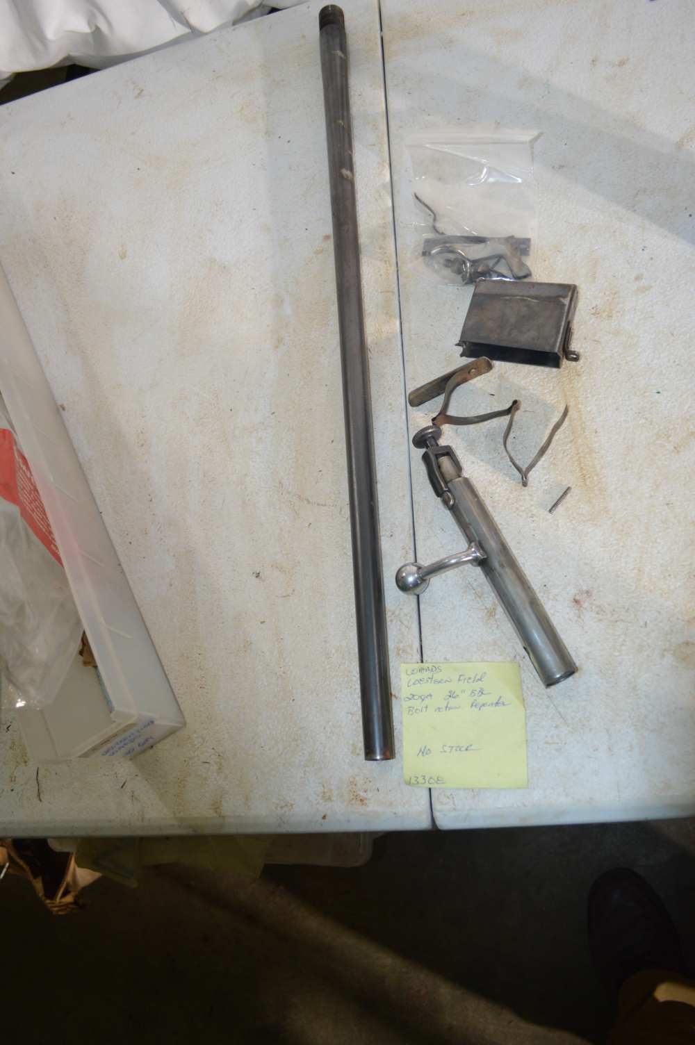 Wards Westernfield, 20ga bolt action, 26" barrel, Parts Kit, NO RECEIVER, #-img-0
