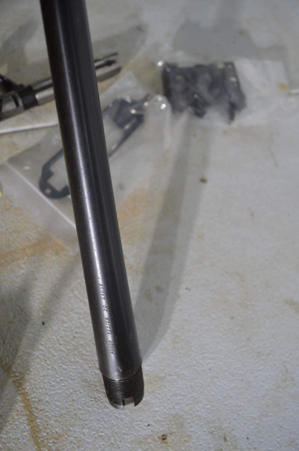 Sears 101.5380-D, 20ga bolt action, 22" 2-3/4" barrel, Parts Kit, NO RECEIV-img-1