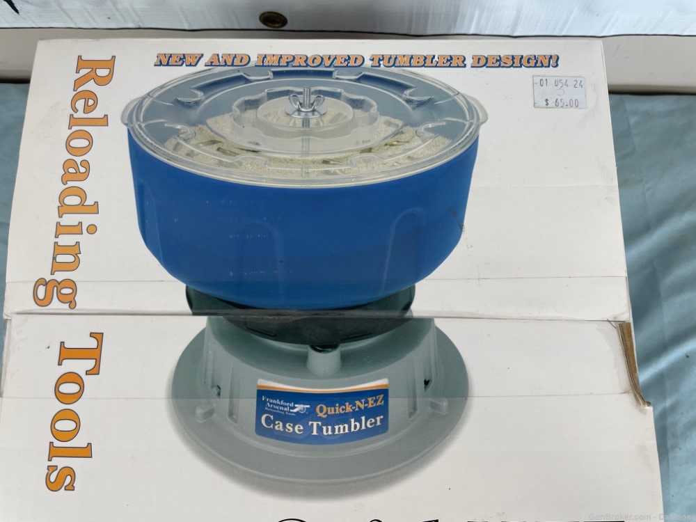 NEW Frankford Arsenal Reloading Quick N EZ Case Tumbler -img-2