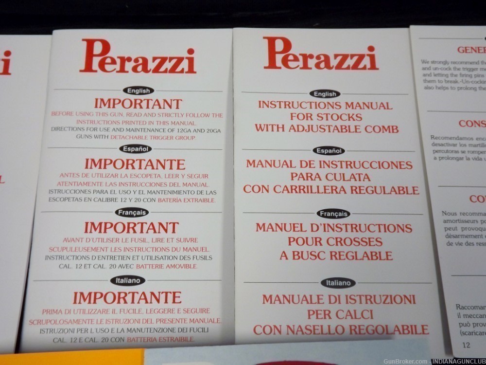 NIB PERAZZI MX2000 HALF RIB TRAP COMBO 12GA 34"/32" CASE-img-16