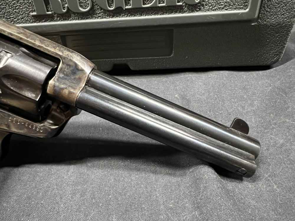 Ruger New Model single six 32 H&R mag Bisley Birdshead grips 4.5” w box-img-3