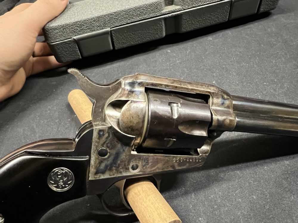 Ruger New Model single six 32 H&R mag Bisley Birdshead grips 4.5” w box-img-14