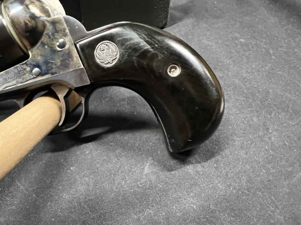 Ruger New Model single six 32 H&R mag Bisley Birdshead grips 4.5” w box-img-6