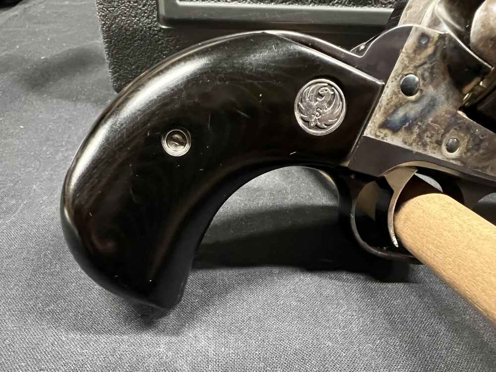 Ruger New Model single six 32 H&R mag Bisley Birdshead grips 4.5” w box-img-1