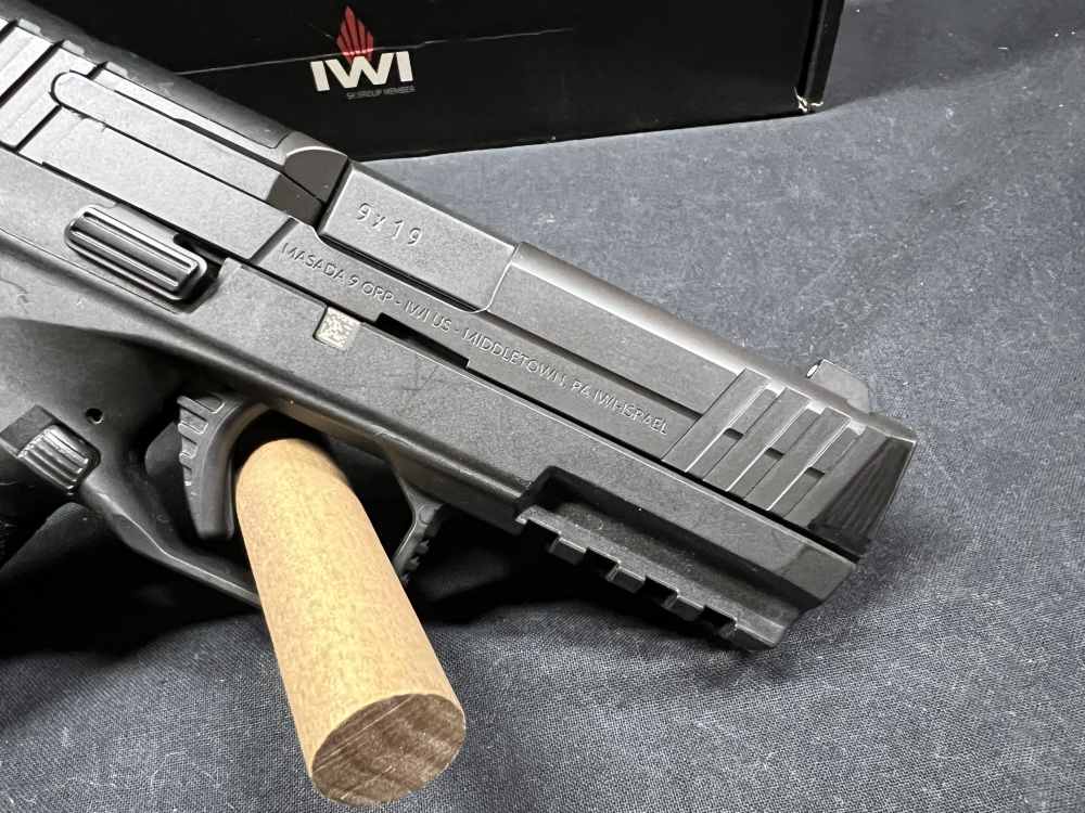 IWI Masada Semi auto pistol 9mm Luger 4.1” bbl optics ready 2 mags box-img-3