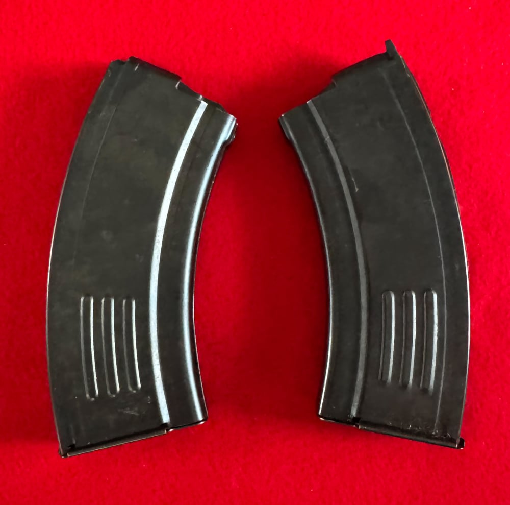 2 Scarce Pre-Ban USA Ruger Mini-30 20rd 7.62x39 Rifle Magazines-img-0