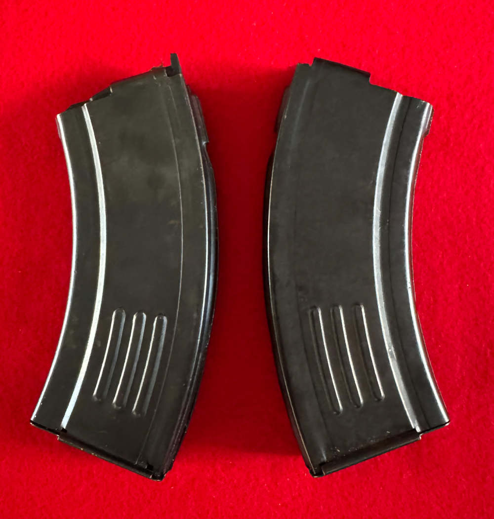 2 Scarce Pre-Ban USA Ruger Mini-30 20rd 7.62x39 Rifle Magazines-img-1