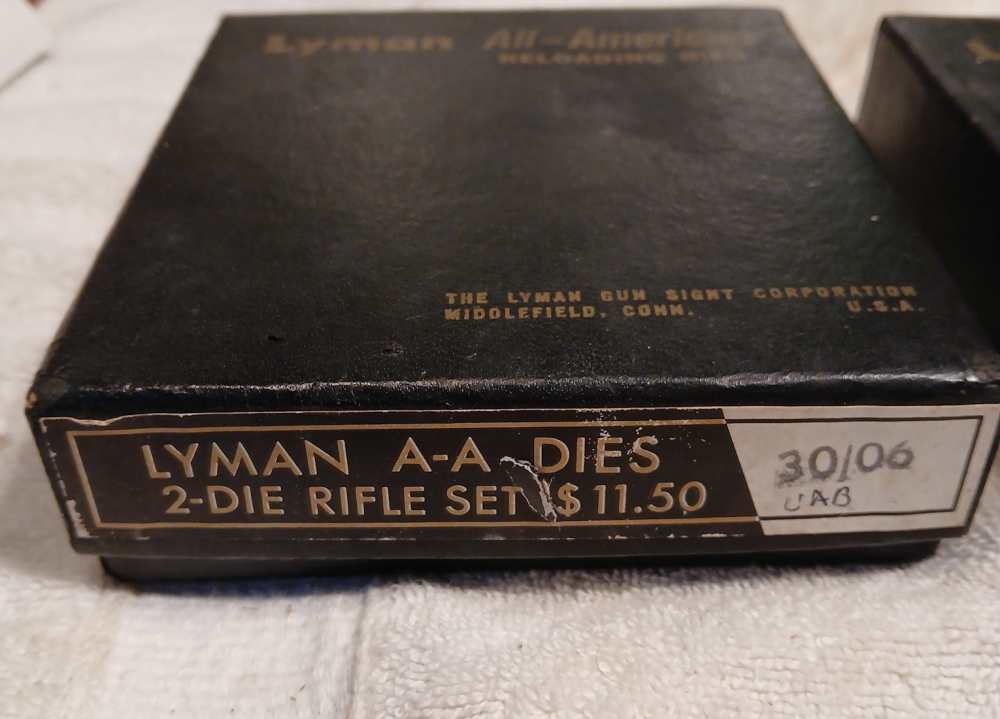2 Lyman All- American Reloading Dies - 30/06 + 300 H&H mag-img-2