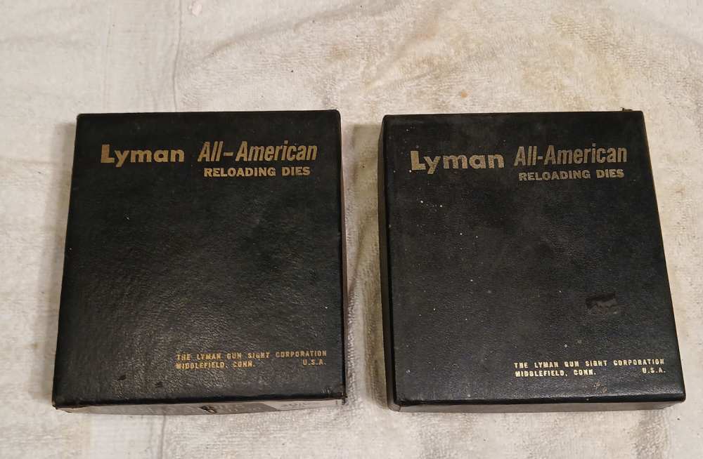2 Lyman All- American Reloading Dies - 30/06 + 300 H&H mag-img-0