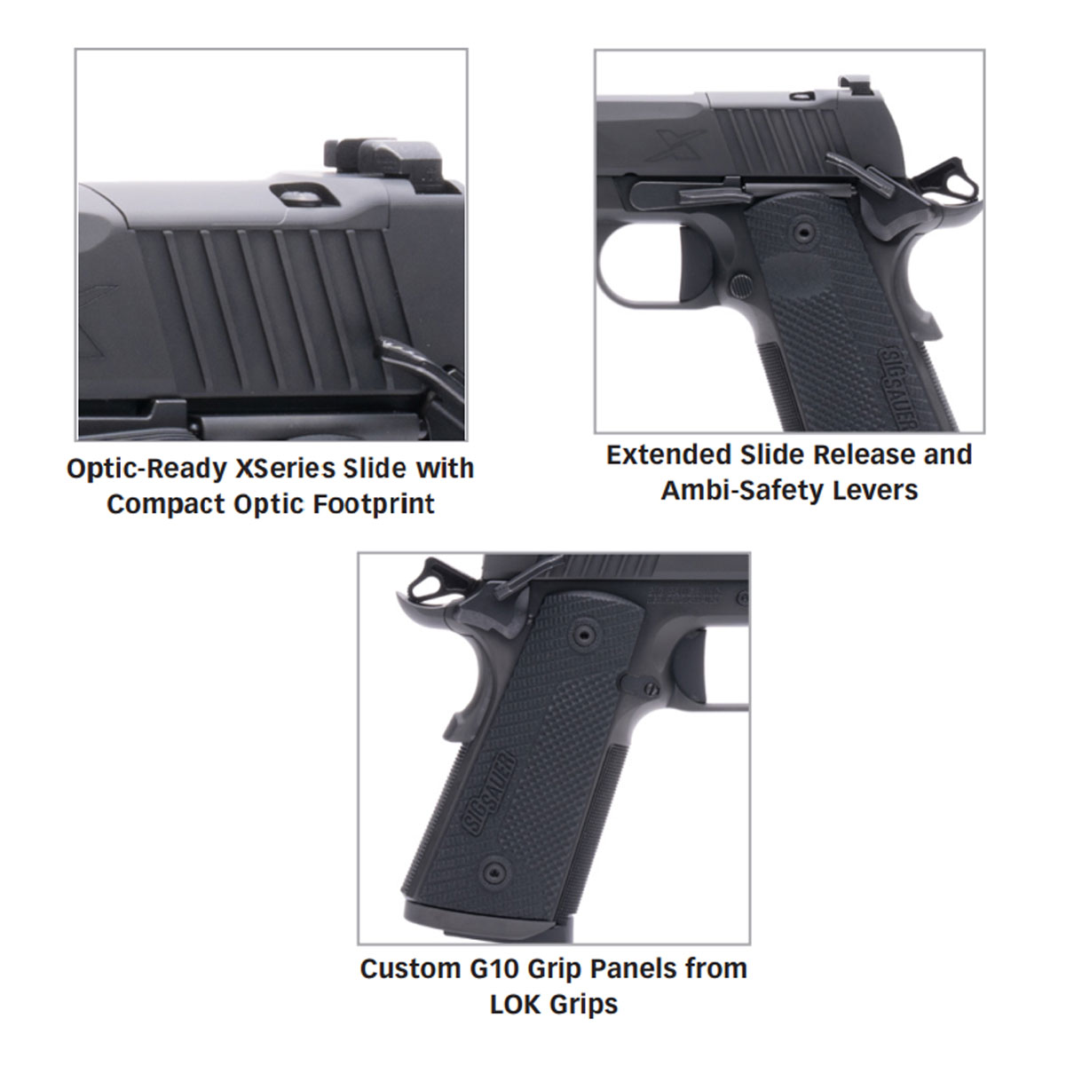 SIG SAUER 1911 XSeries 45 Auto 5in 2x 8rds Full-Size Pistol 1911XR-45-BXR3-img-4