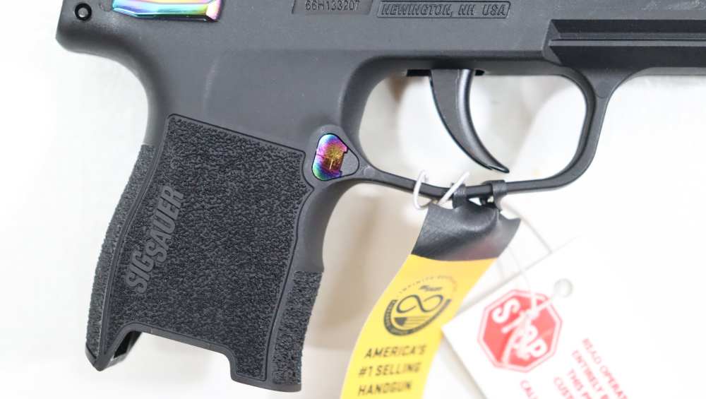 N.I.B.- SIG SAUER P365 RAINBOW SEMI-AUTO .380 ACP W/ CASE AND 2 MAGS-img-5