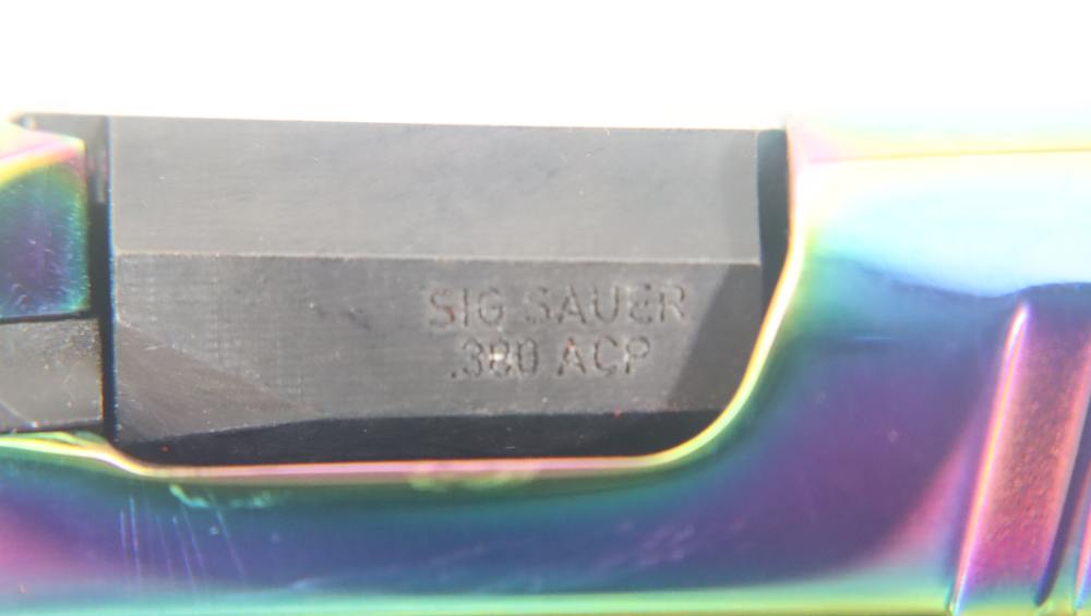 N.I.B.- SIG SAUER P365 RAINBOW SEMI-AUTO .380 ACP W/ CASE AND 2 MAGS-img-21