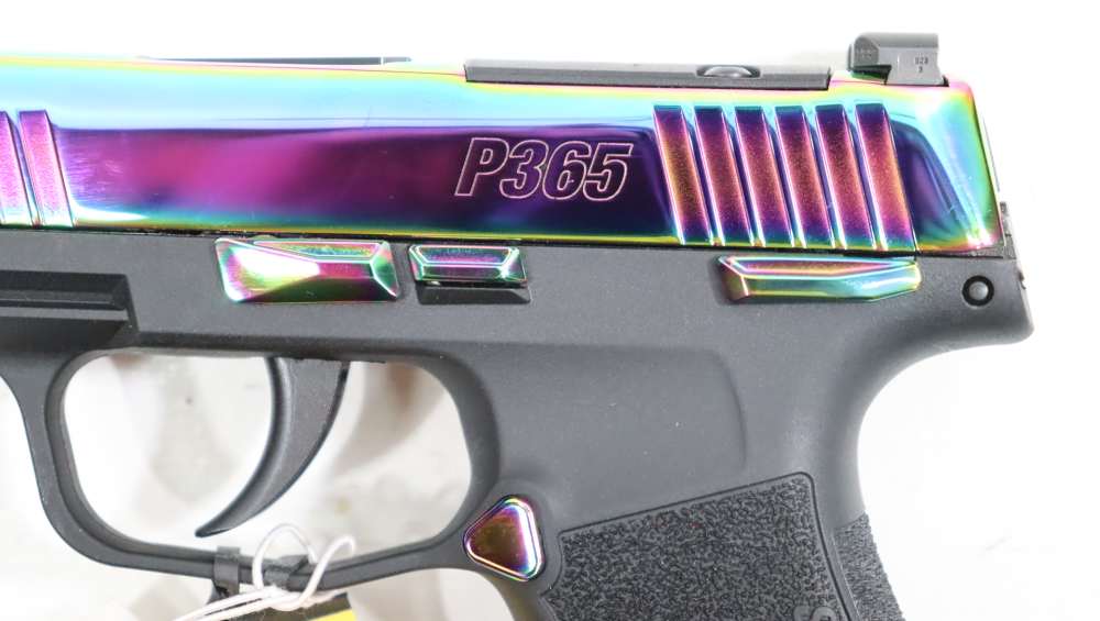 N.I.B.- SIG SAUER P365 RAINBOW SEMI-AUTO .380 ACP W/ CASE AND 2 MAGS-img-10