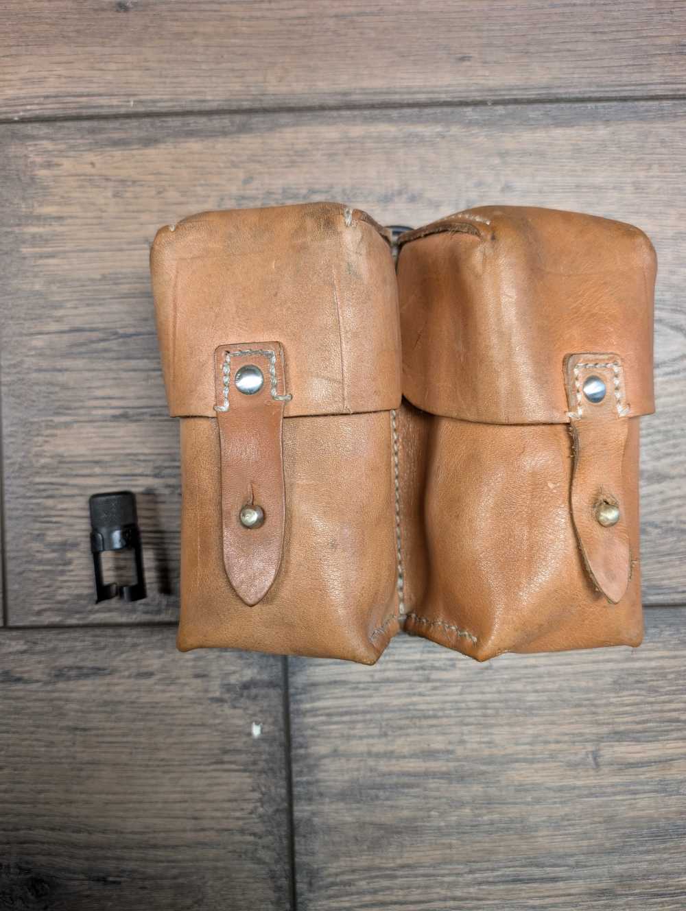 SKS Double Stripper Clip Ammunition Pouch & Yugo 59/66 Cleaning Kit Cap -img-0