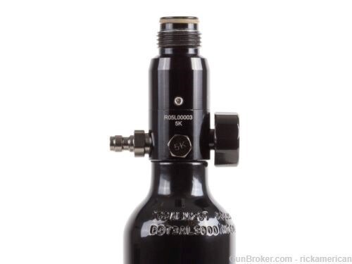 Air Venturi Tank w/ Adapter, 13 cu in, Aluminum, 3,000 psi # AV-4513HPA-KIT-img-2