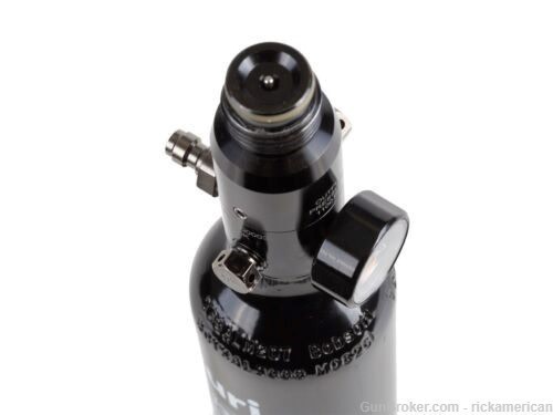 Air Venturi Tank w/ Adapter, 13 cu in, Aluminum, 3,000 psi # AV-4513HPA-KIT-img-4