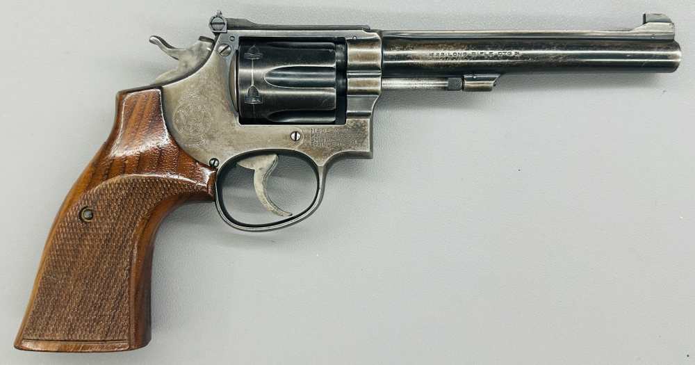Smith & Wesson K22 Masterpiece (Pre Model 17) - 6" Bbl (Mfg. 1953) - C&R-img-1
