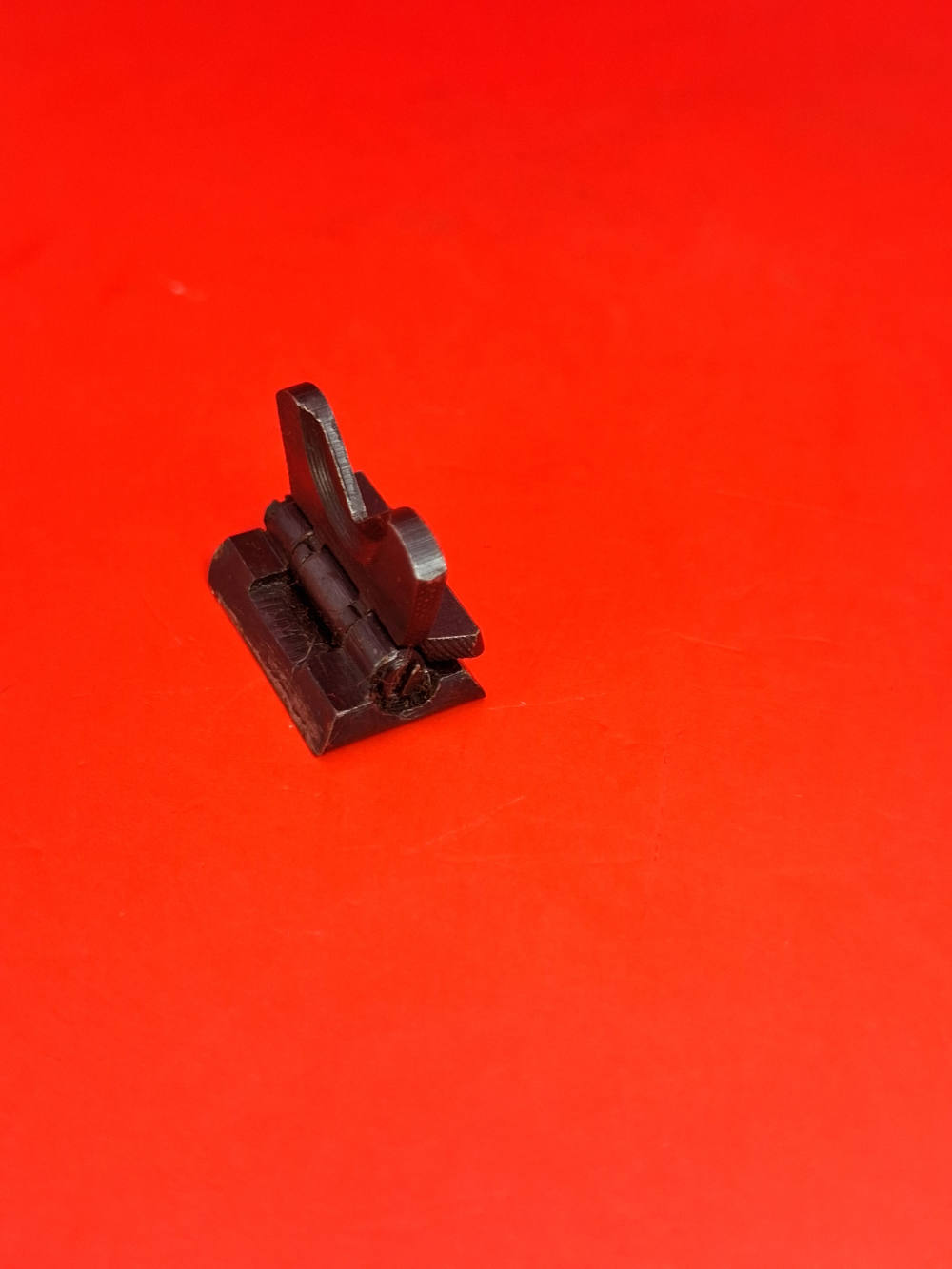 Rare Vintage Lyman No. 6 S22 Folding Rear Sight Double Leaf MARKED-img-9