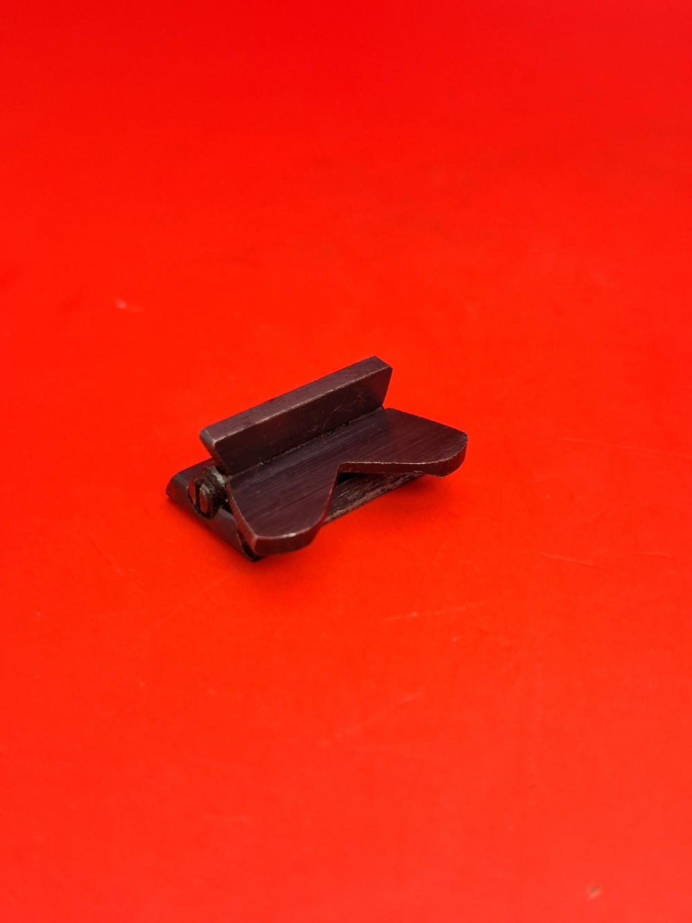 Rare Vintage Lyman No. 6 S22 Folding Rear Sight Double Leaf MARKED-img-2