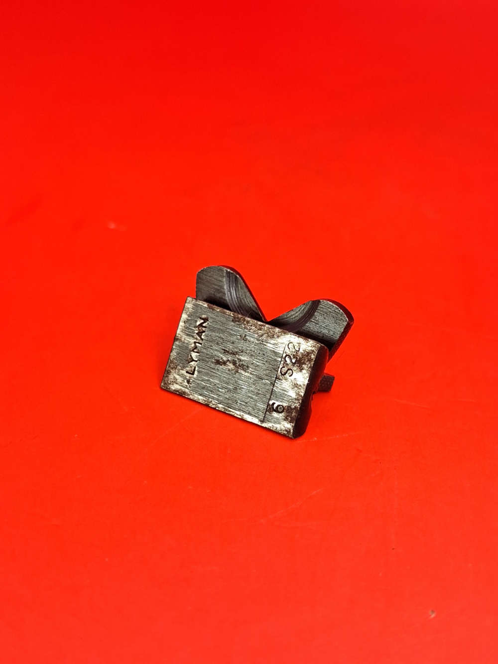 Rare Vintage Lyman No. 6 S22 Folding Rear Sight Double Leaf MARKED-img-4