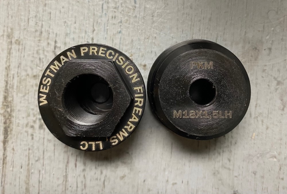 PKM HUB Adapter for Suppressors M18x1.5 LH-img-1