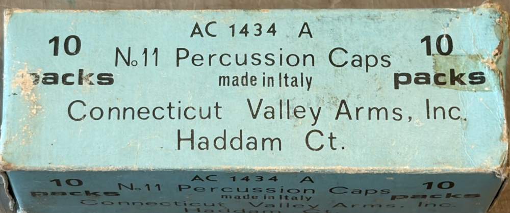 #11 Percussion Caps 900 ct CVA AC1434A No. 11-img-0