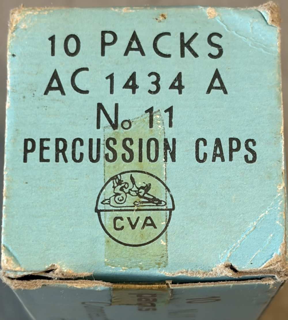 #11 Percussion Caps 900 ct CVA AC1434A No. 11-img-1