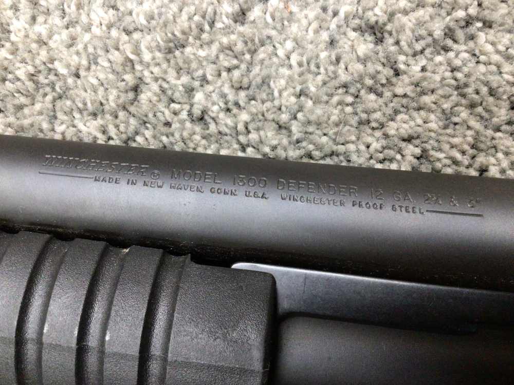 Winchester 1300 Defender 12ga 18.5” Pistol Grip-img-8