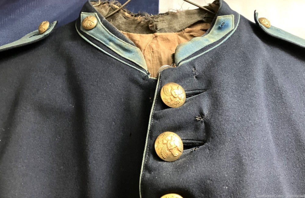 Civil War Union Army Uniform Coat New Jersery National Guard 1863-66-img-7