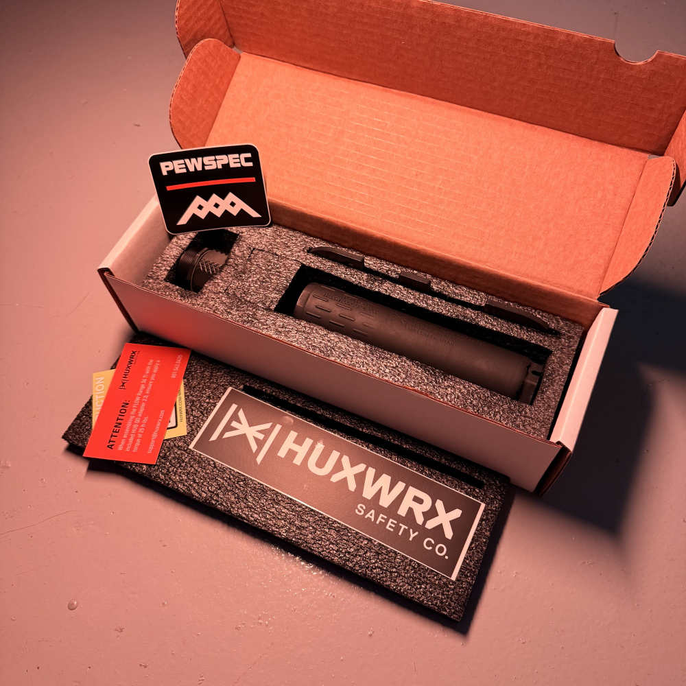 HUXWRX FLOW RANGE 36Ti suppressor w/HUB mount-img-0