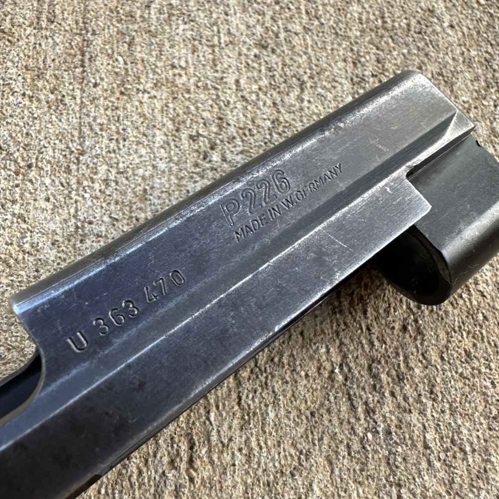 Early Sig Sauer P226 NSW / CRANE, Stripped Slides USGI Surplus Socom Devgru-img-3