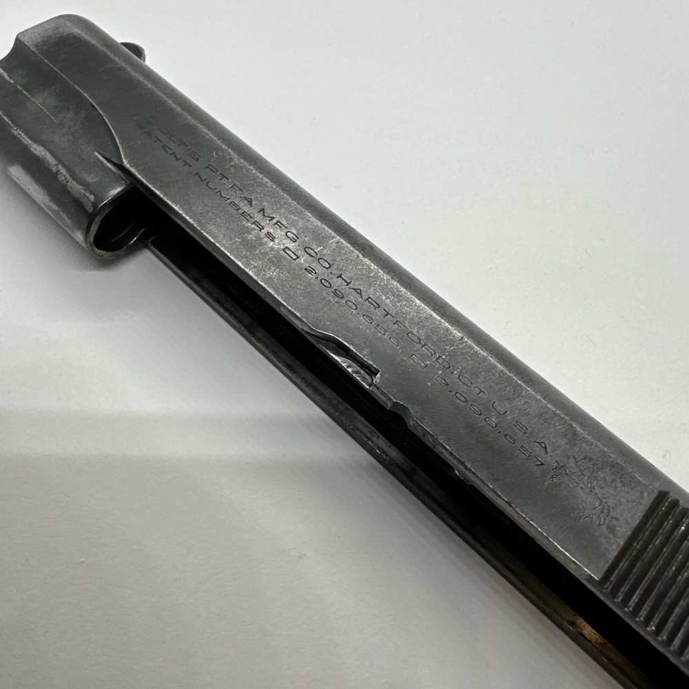 Original 1931 Colt Service Ace Marked SERIALIZED Conversion Slide 1ST YEAR -img-6