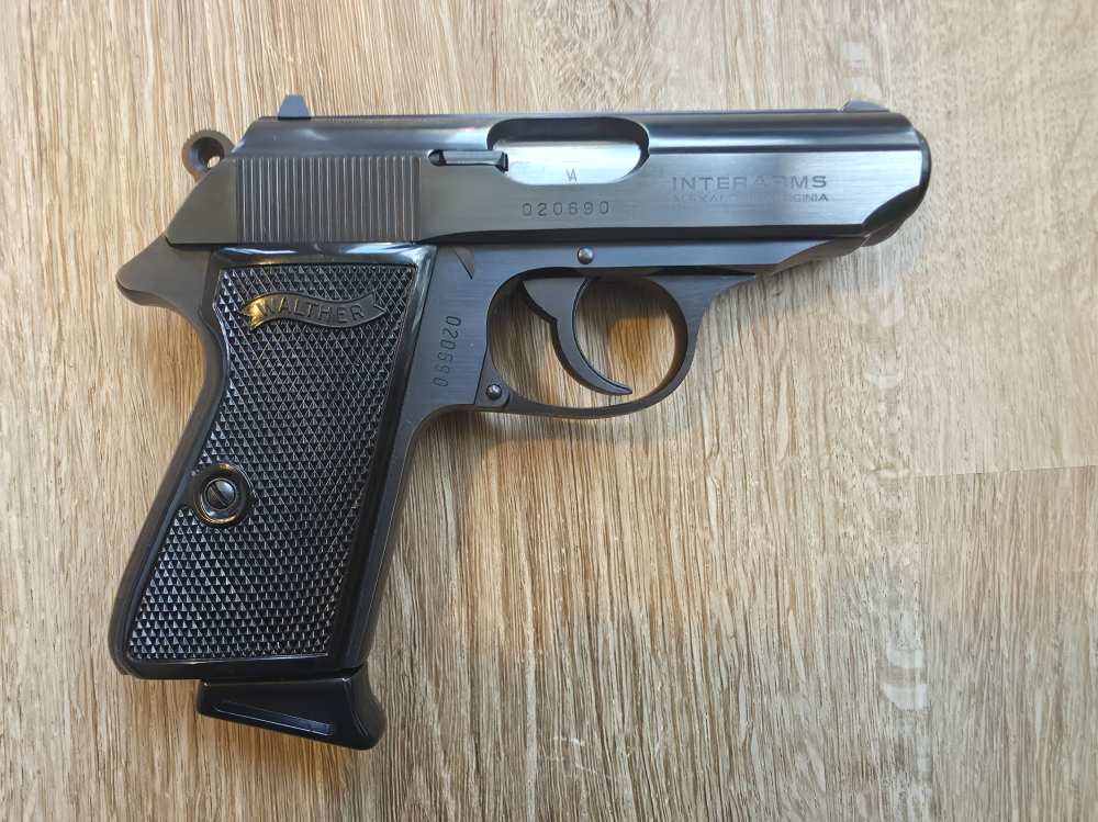 Walther Interarms PPK/S .380 ACP Blued Pistol Made in USA Factory Magazine-img-1