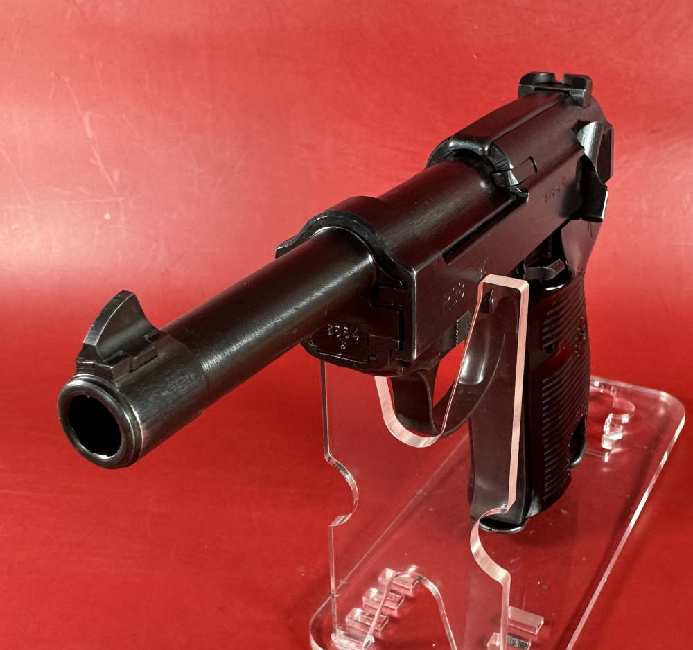 WWII Mauser / Walther P38 BYF 43 9mm 2 mags Excellent Condition-img-3