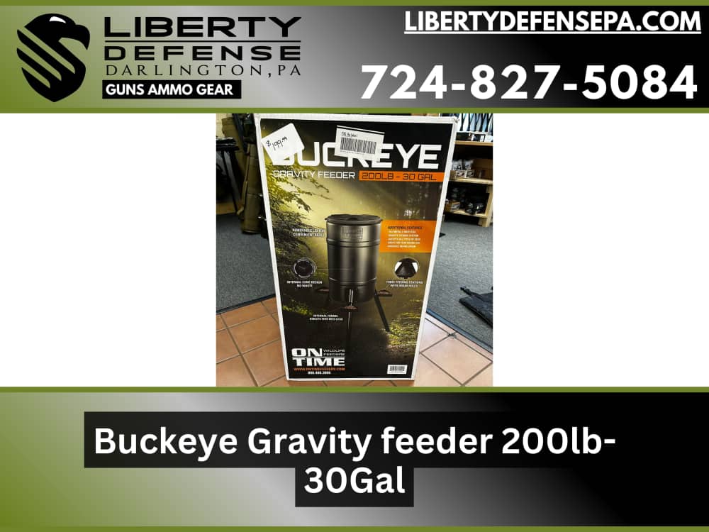  NEW- Buckeye Gravity Feeder (200 lb. / 30 Gallon)-img-0