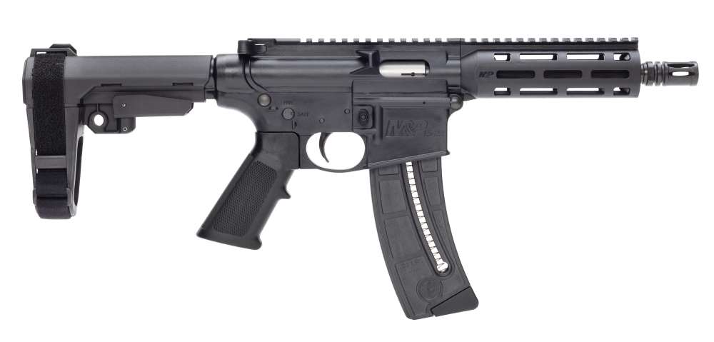 New-Smith & Wesson S&W M&P15-22 Pistol w Brace .22 LR 8" 13321 $Super Deal$-img-0