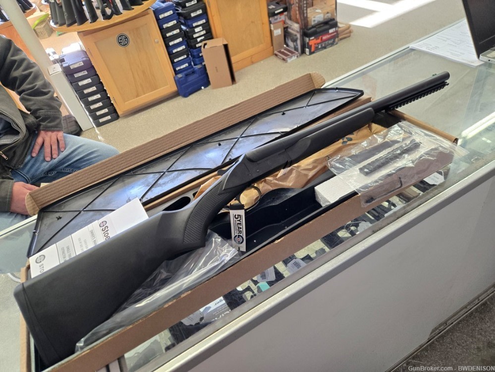 Stoeger Double Defense Side-By-Side 12 GA 20" Shotgun SxS 31446-img-0