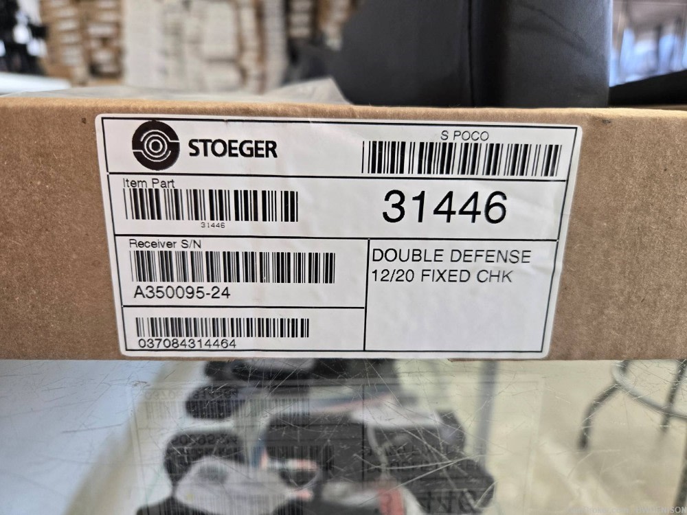 Stoeger Double Defense Side-By-Side 12 GA 20" Shotgun SxS 31446-img-4