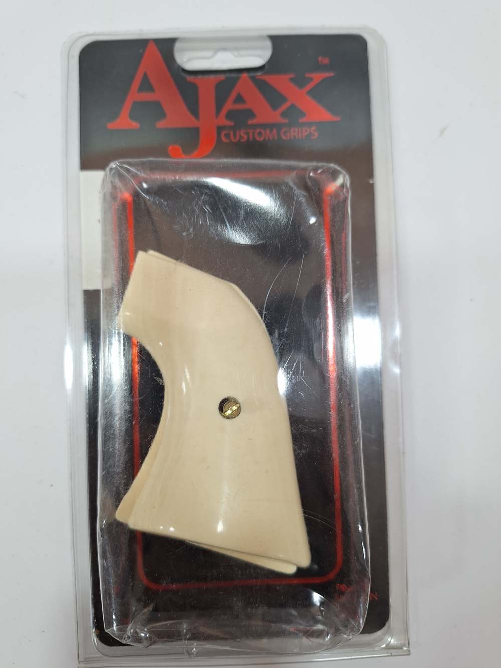 Colt Original single action Army Made by Ajax Custom grips Ivory Polymer-img-0