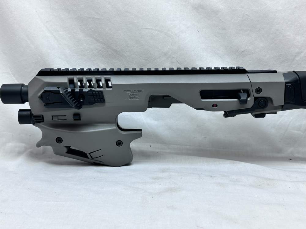 CAA MCK Micro Conversion 17+1 Gray + Black Synthetic Stock GLOCK 9mm .40S&W-img-10