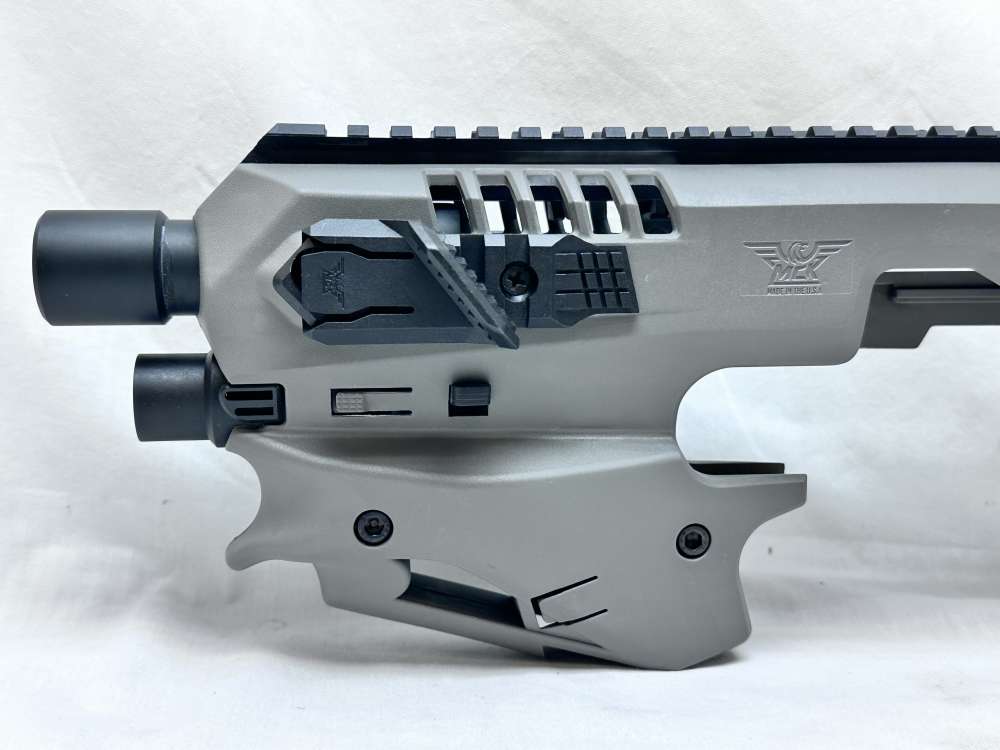 CAA MCK Micro Conversion 17+1 Gray + Black Synthetic Stock GLOCK 9mm .40S&W-img-9
