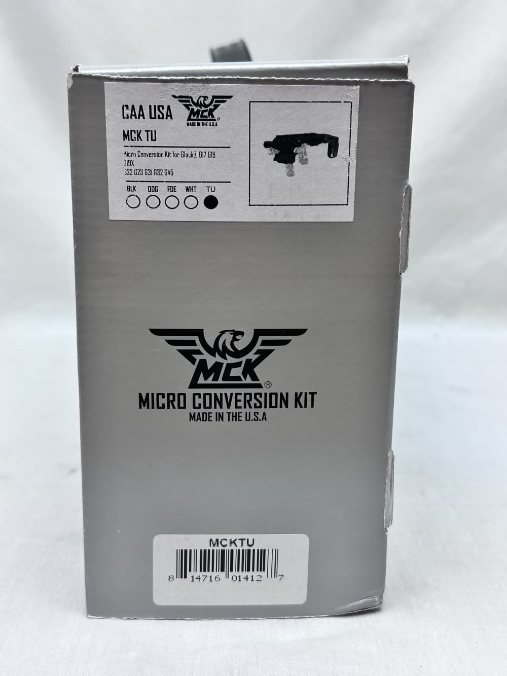 CAA MCK Micro Conversion 17+1 Gray + Black Synthetic Stock GLOCK 9mm .40S&W-img-3