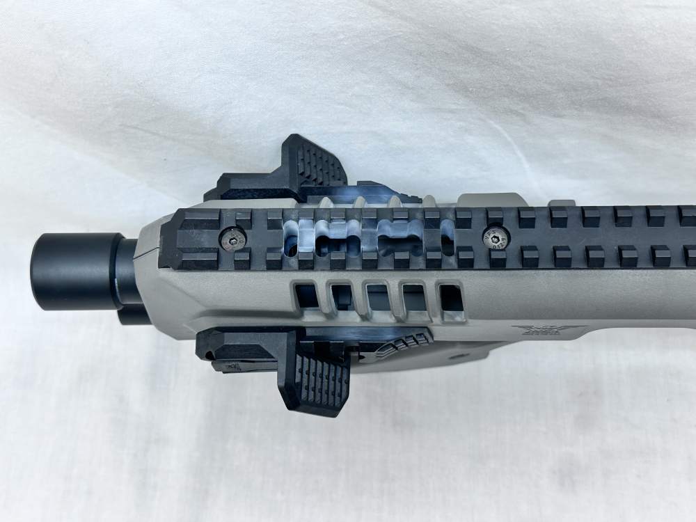 CAA MCK Micro Conversion 17+1 Gray + Black Synthetic Stock GLOCK 9mm .40S&W-img-8