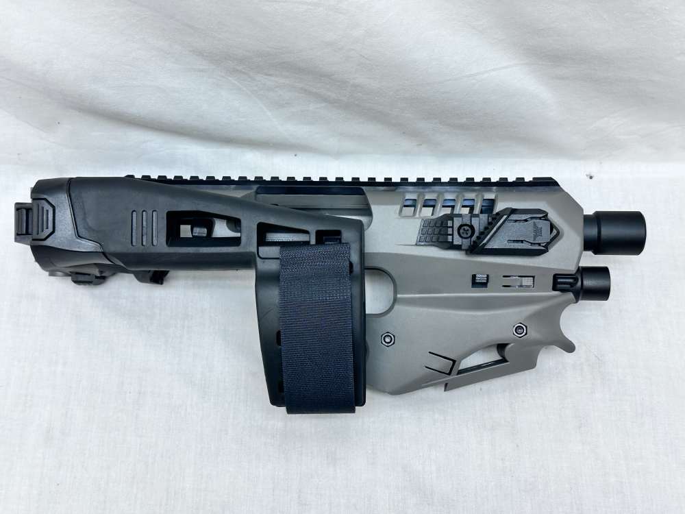 CAA MCK Micro Conversion 17+1 Gray + Black Synthetic Stock GLOCK 9mm .40S&W-img-5
