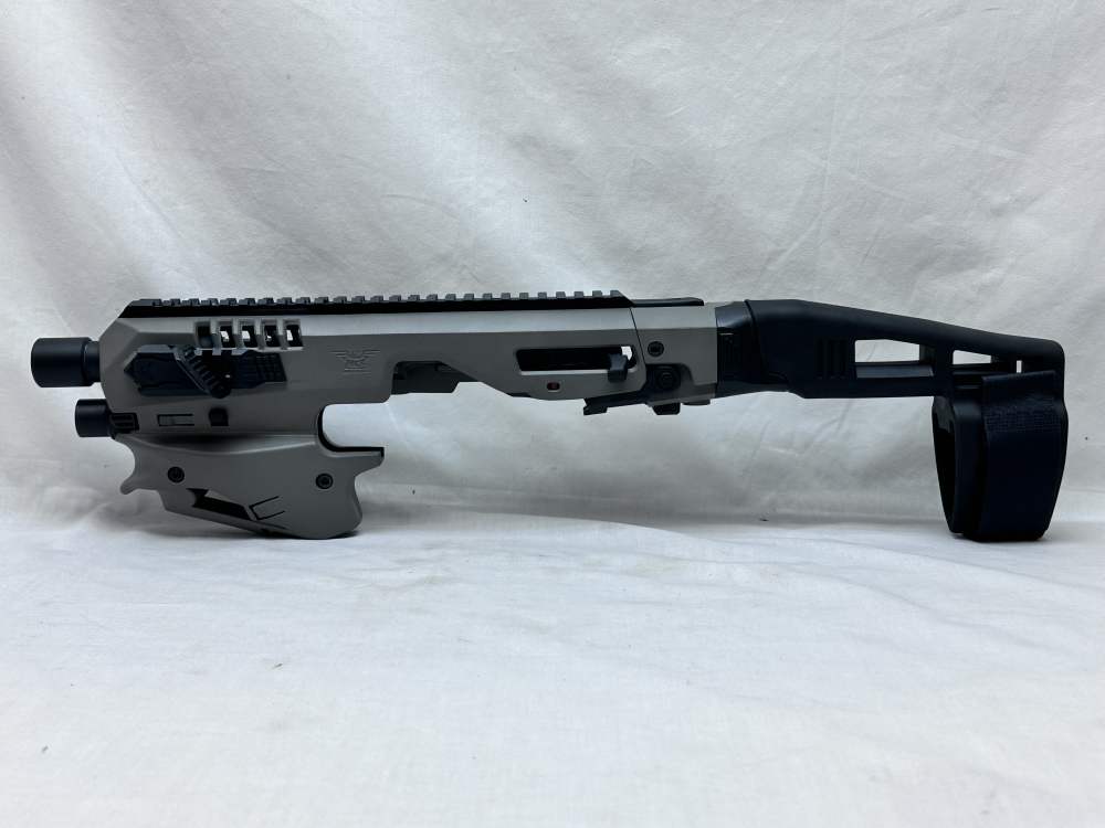 CAA MCK Micro Conversion 17+1 Gray + Black Synthetic Stock GLOCK 9mm .40S&W-img-7