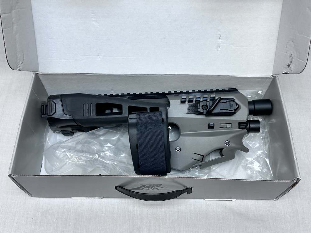 CAA MCK Micro Conversion 17+1 Gray + Black Synthetic Stock GLOCK 9mm .40S&W-img-4