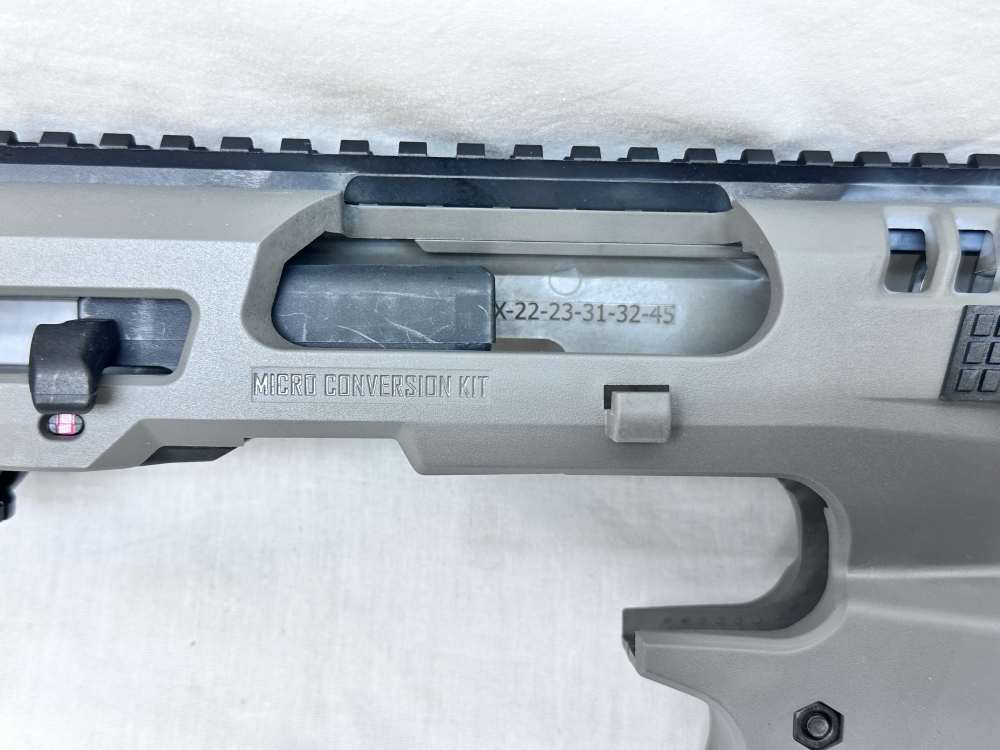 CAA MCK Micro Conversion 17+1 Gray + Black Synthetic Stock GLOCK 9mm .40S&W-img-11