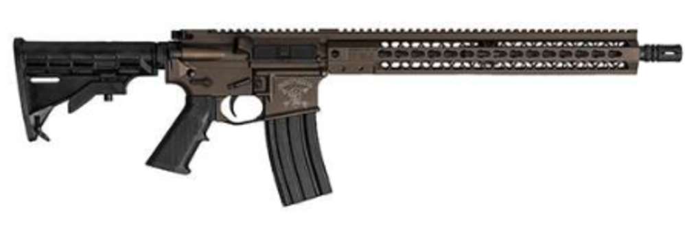 Brigade Firearms AR-15 Rifle 16" BBL U-Rail Midnight Bronze 223/5.56 A56116-img-0